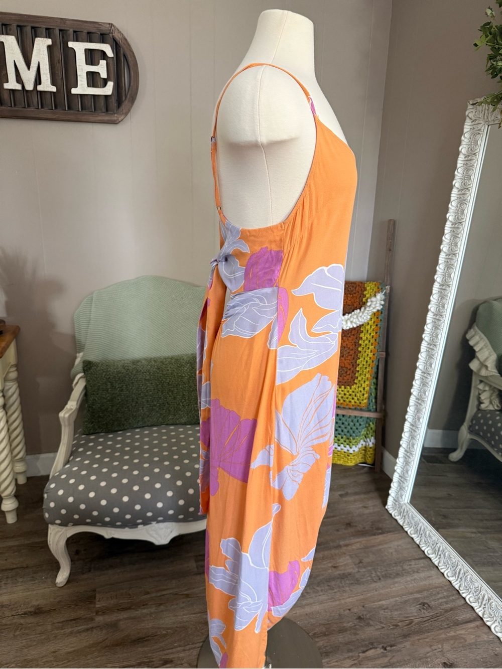 O’Neill • Floral Tie Back Midi Dress - Picture 8 of 13